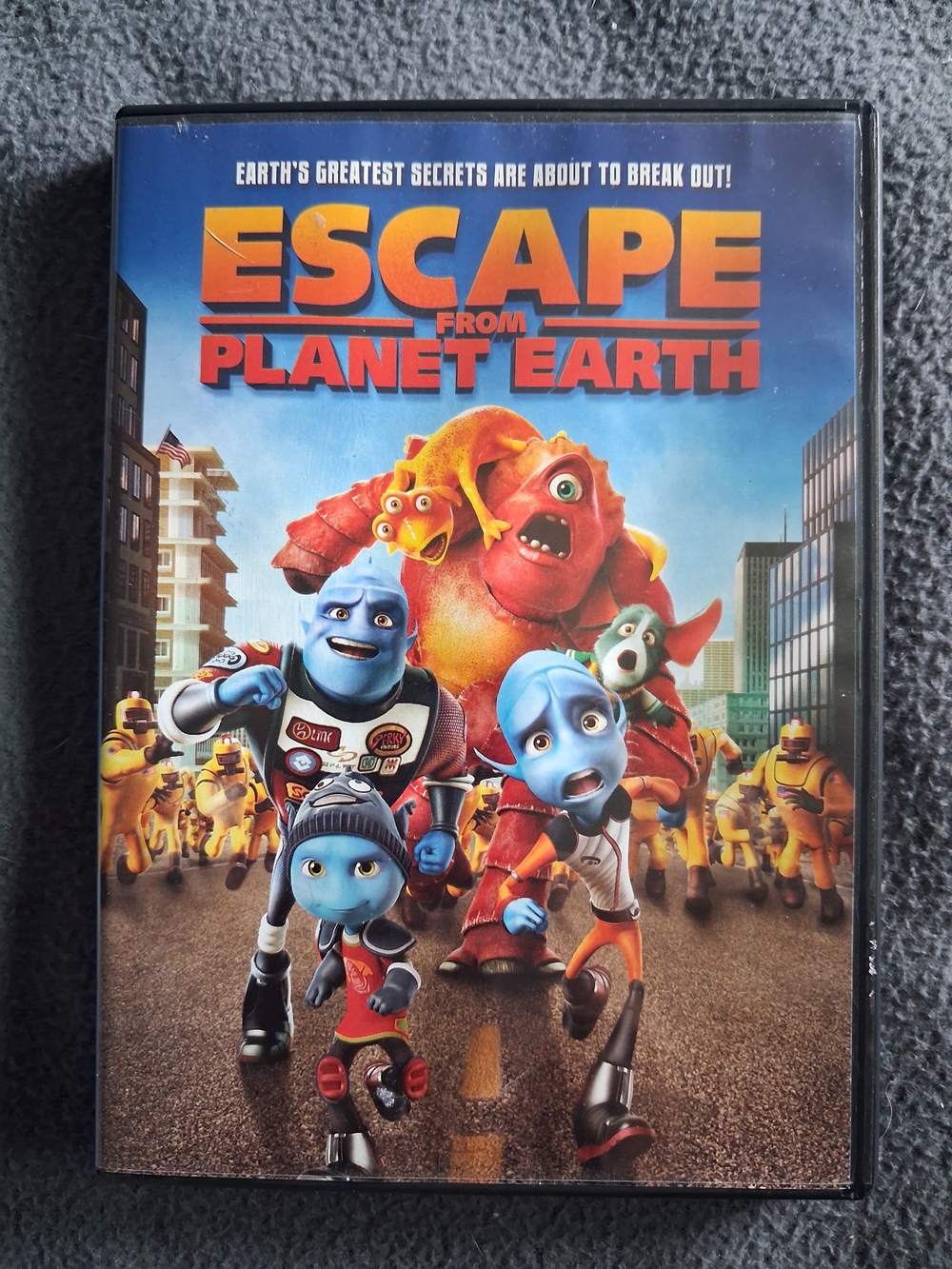 Escape From Planet Earth DVD Movie